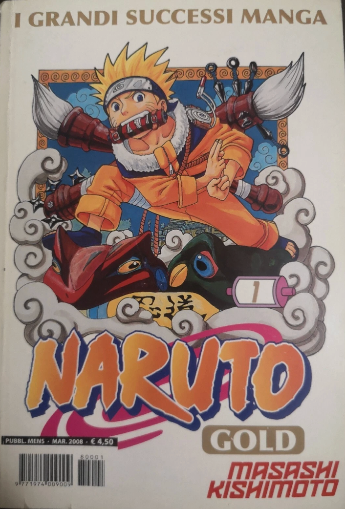 Collezione manga: NARUTO Gold vol. 1-2-3 - Masashi Kishimoto