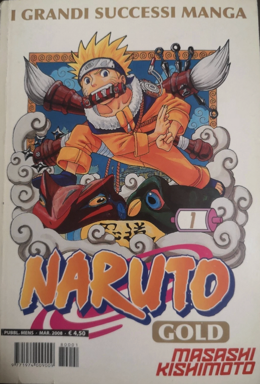 Collezione manga: NARUTO Gold vol. 1-2-3 - Masashi Kishimoto
