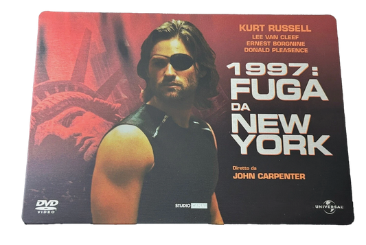 Dvd 1997: fuga da New York steelbox