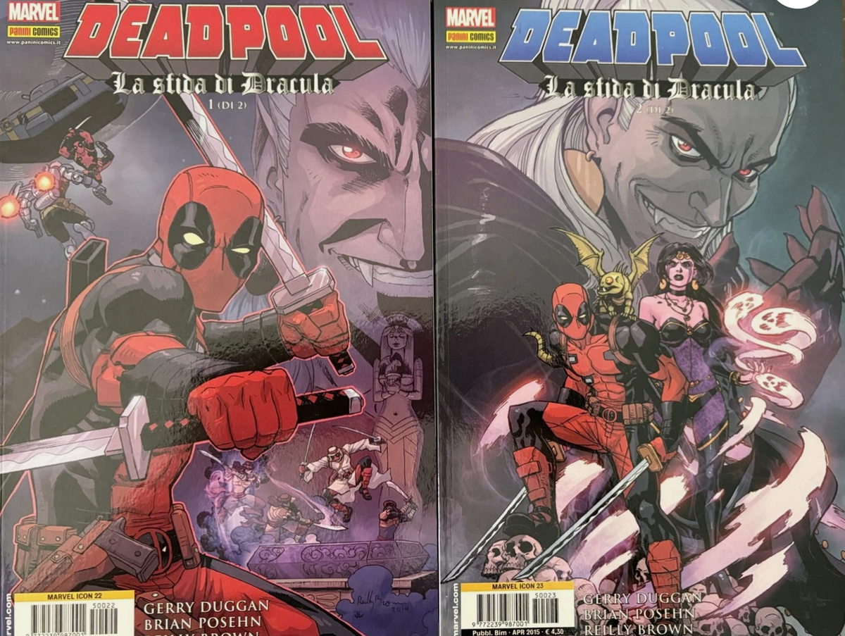 DEADPOOL la sfida di Dracula 1 e 2