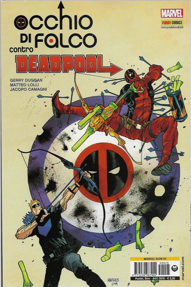 Occhio di Falco contro Deadpool - Marvel Icon 25