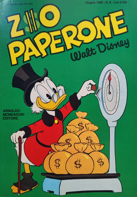 Zio Paperone volumi anni '80 dal numero 1 al numero 11