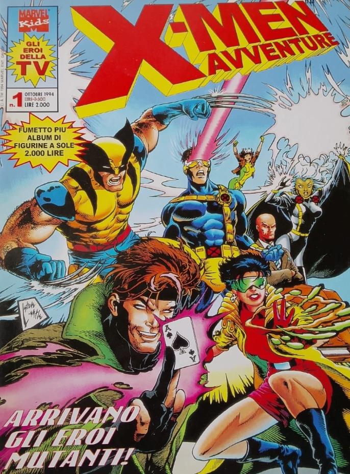 Marvel Kids: X-MEN AVVENTURE nr da 1 a 8