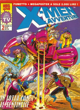Marvel Kids: X-MEN AVVENTURE nr da 1 a 8