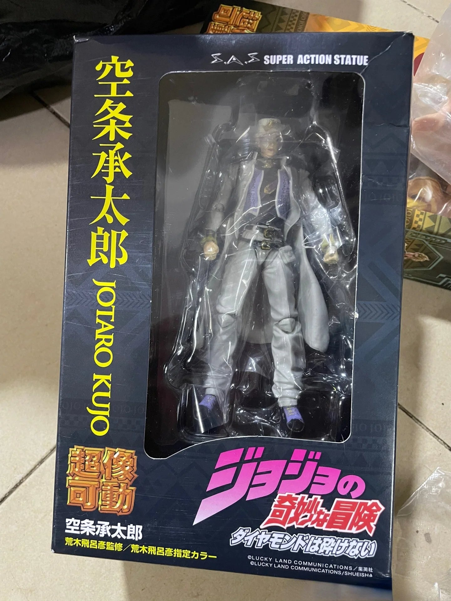 Anime jojo bizarre adventure Kujo Jotaro Dio Brando Diavolo Bruno Bucciarati Leone Abbacchio Jolyne Cujoh Action Figure 15cm