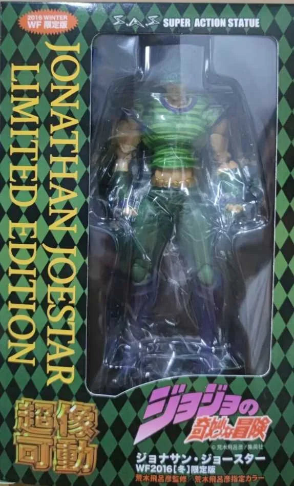 Anime jojo bizarre adventure Kujo Jotaro Dio Brando Diavolo Bruno Bucciarati Leone Abbacchio Jolyne Cujoh Action Figure 15cm