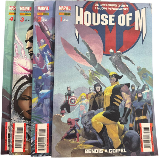 SERIE COMPLETA Fumetto: HOUSE OF M gli incredibili X-Men i Nuovi Vendicatori