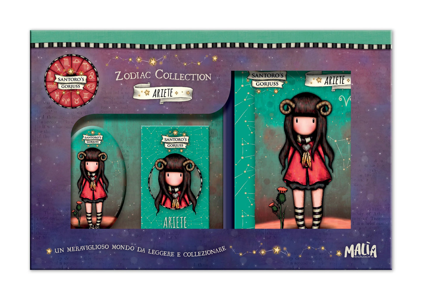 Gift box SANTORO Zodiac Collection - tutti i segni disponibili