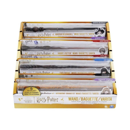 Wizarding World Bacchette Magiche da Collezione Harry Potter, Hermione, Ron