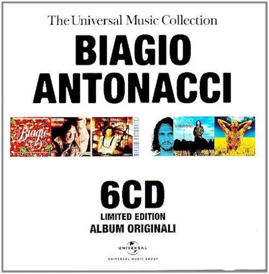Cofanetto BIAGIO ANTONACCI 6 cd limited edition - album originali