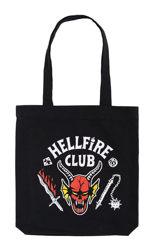 BORSA DI TELA STRANGER THINGS HELLFIRE CLUB