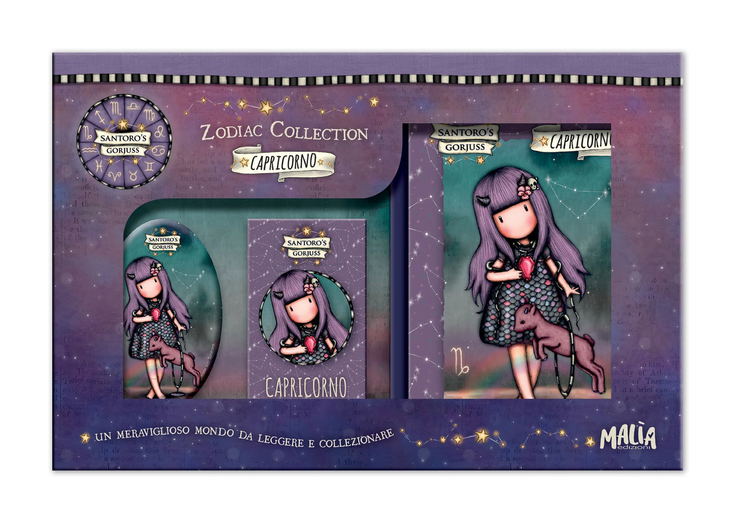 Gift box SANTORO Zodiac Collection - tutti i segni disponibili
