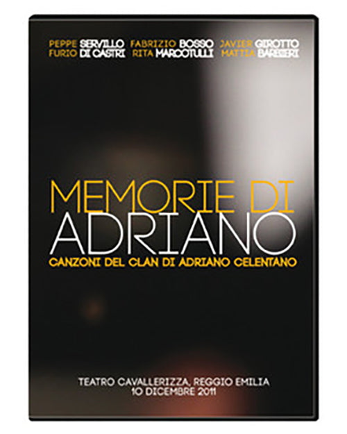 Dvd Memorie di Adriano - canzoni del clan di Adriano Celentano