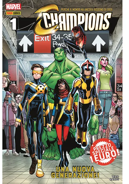 Marvel CHAMPIONS volumi da 1 a 5