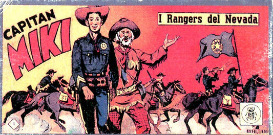 Capitan Miki - I Rangers del Nevada - Scarabeo mignon