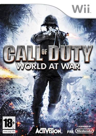 Call of duty world at war - Wii (solo disco)