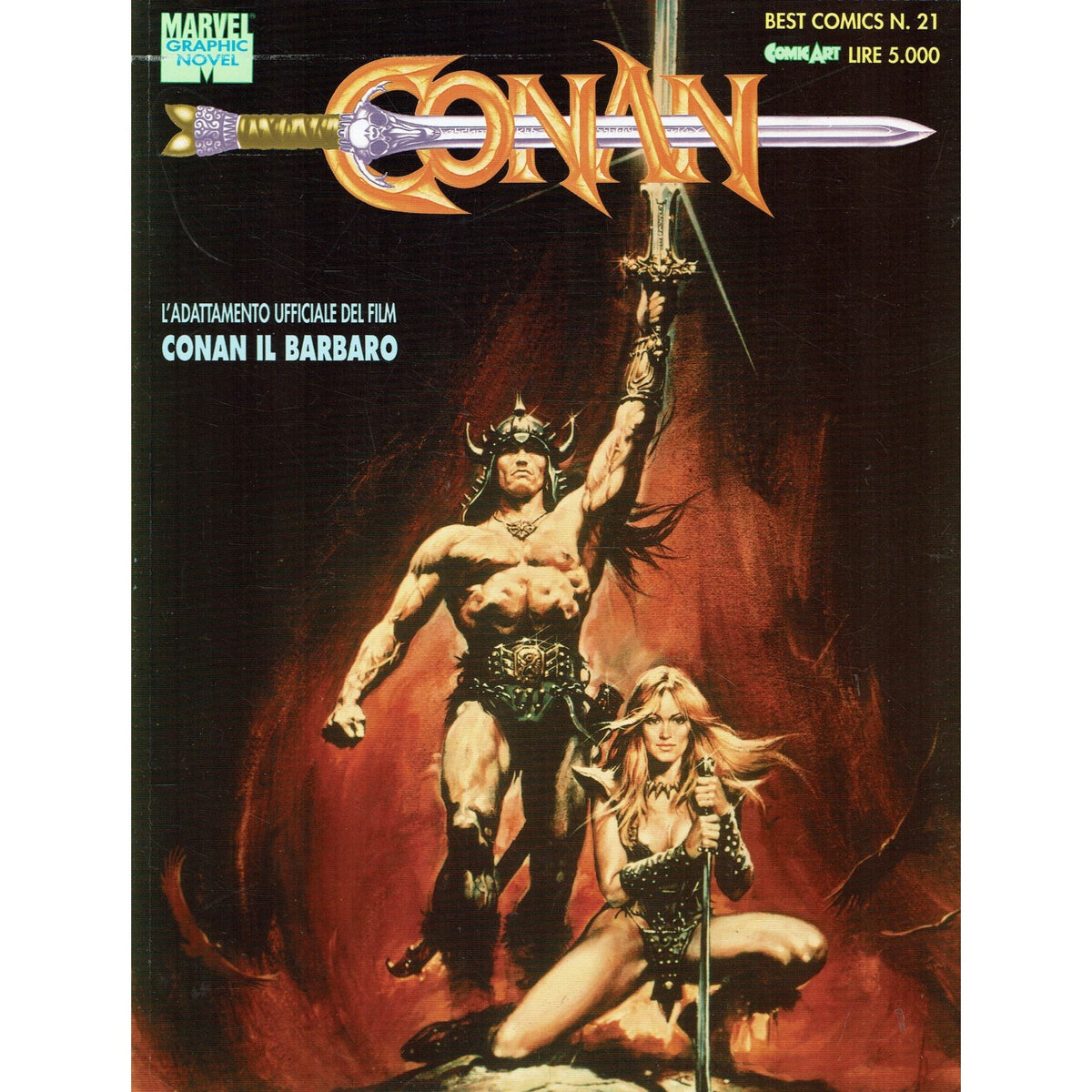Marvel Graphic Novel: CONAN l'adattamento ufficiale del film