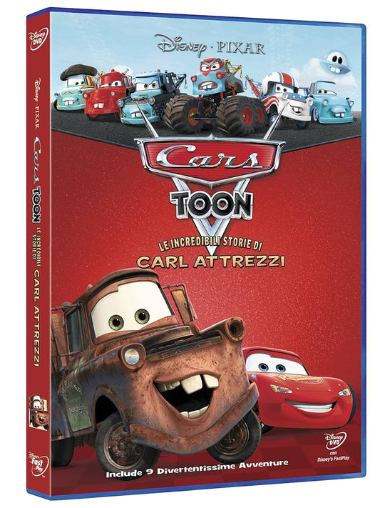 Dvd Cars Toon le incredibili storie di Carl Attrezzi