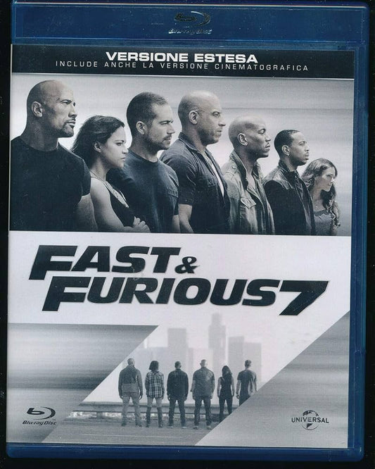 Blu-ray Disc: Fast and Furious 7