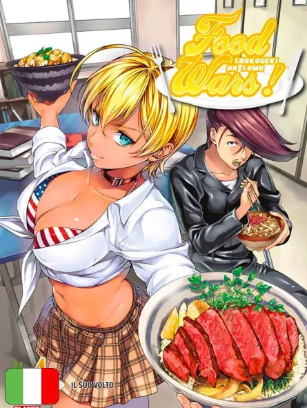 Manga Food Wars nr 2 nr 4