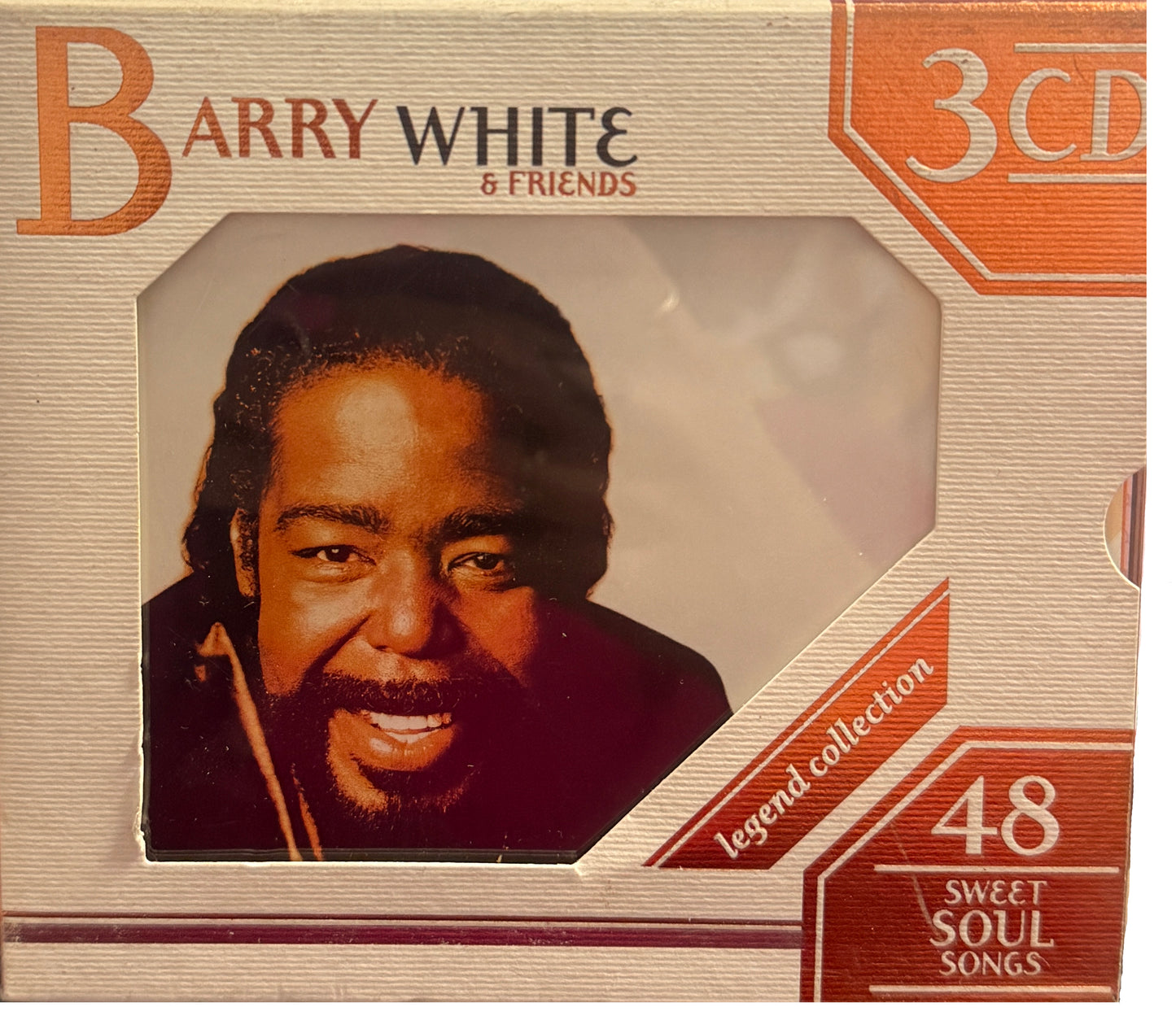 Cofanetto cd BARRY WHITE & FRIENDS legend collection - 3 cd