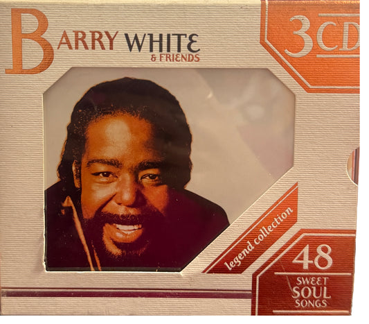 Cofanetto cd BARRY WHITE & FRIENDS legend collection - 3 cd