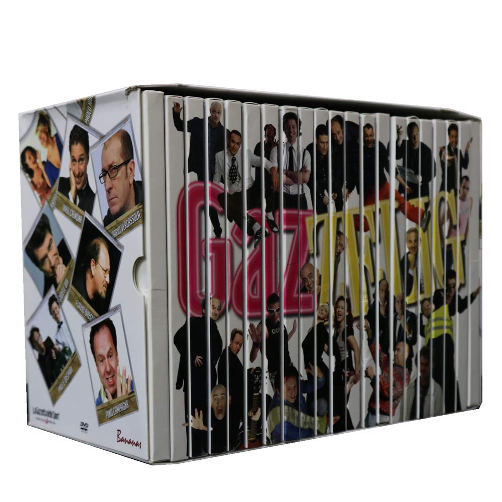 GazZelig - I comici dalla A allo Zelig - Collezione completa 21 DVD - Editoriale La Gazzetta dello Sport