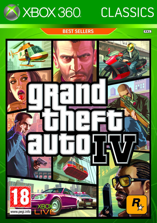 Grand Theft Auto 4 - XboX 360