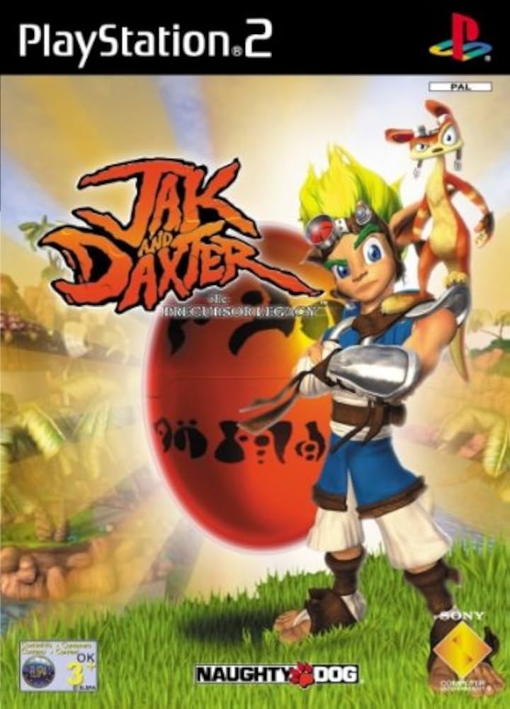 Jak and Daxter the precursor legacy - PlayStation 2 (solo disco)