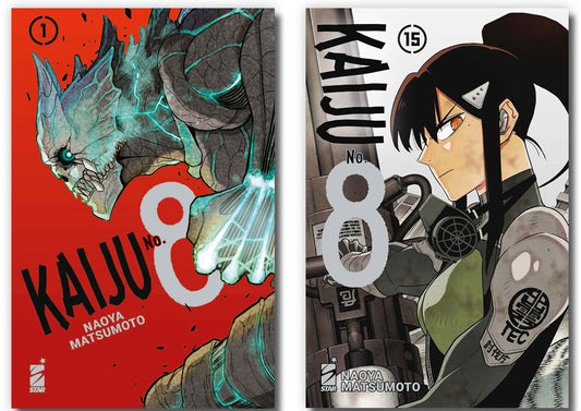 Serie Completa Manga: KAIJU No. 8 da 1 a 15 - Naoya Matsumoto