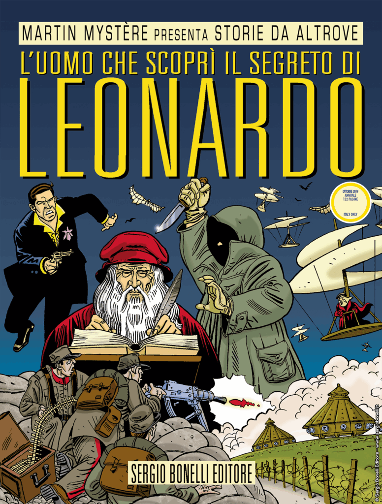 Martin Mystère presenta STORIE DA ALTROVE: L'uomo che scoprì il segreto di Leonardo