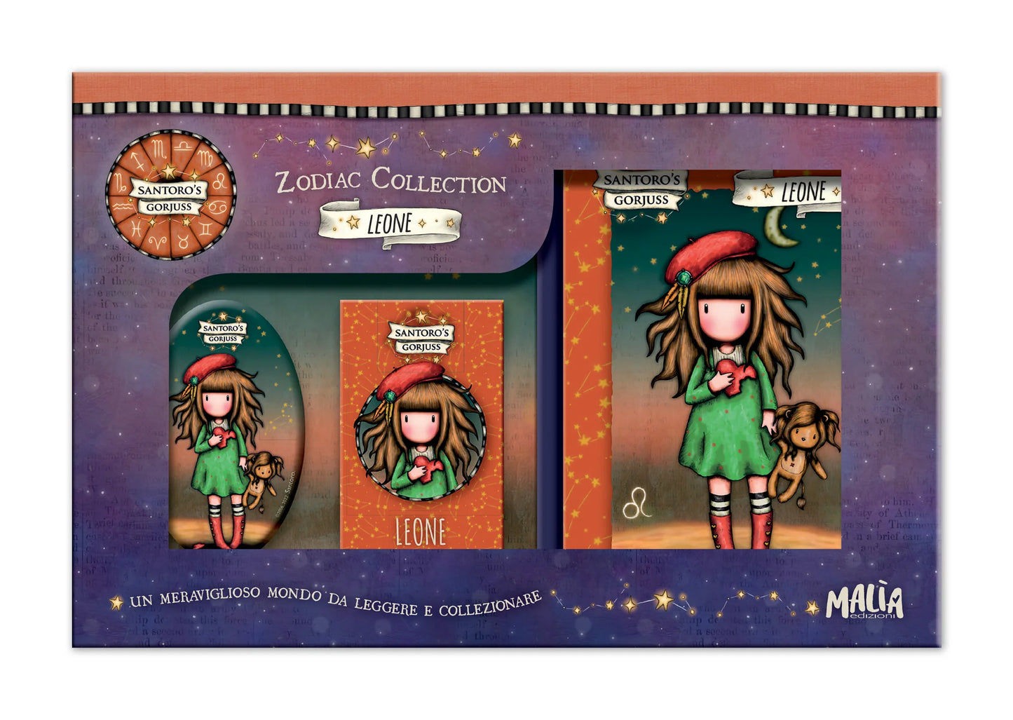 Gift box SANTORO Zodiac Collection - tutti i segni disponibili