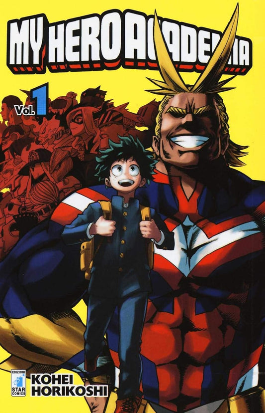 Manga: MY HERO ACADEMIA - vol. da 1 a 6