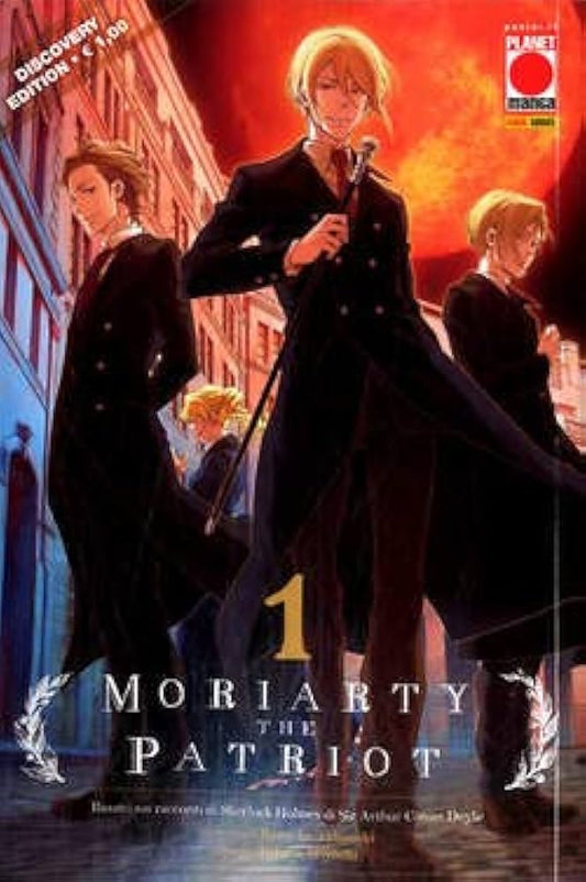Manga: MORIARTY THE PATRIOT - vol. 1 discovery edition