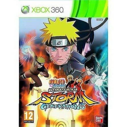 Naruto Shippuden ultimate ninja storm generations - XboX 360 (solo disco)