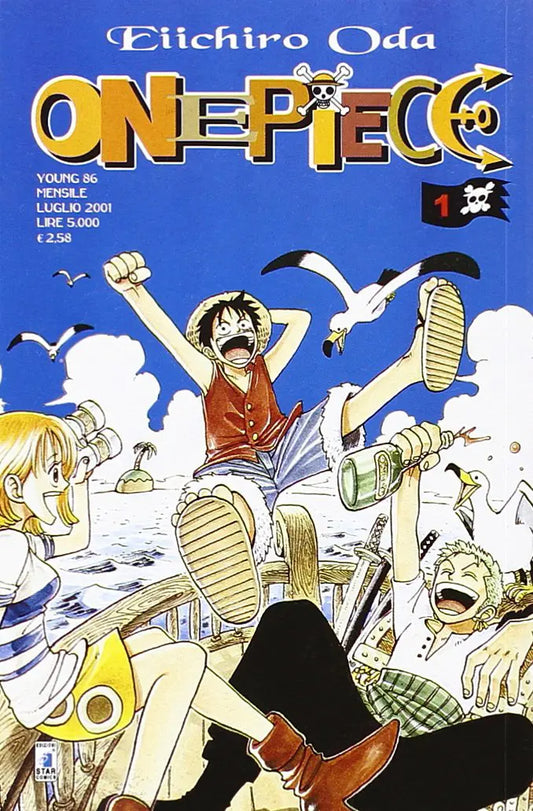 Collezione Manga: ONE PIECE - vol. da 1 a 10