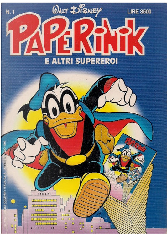 Disney Paperinik e altri supereroi nr. 1 (rarità)
