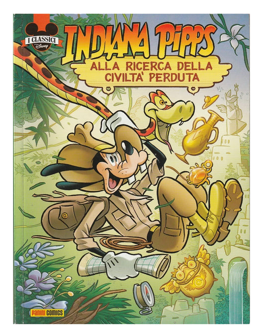 Fumetto Disney INDIANA PIPPS alla ricerca della civiltà perduta - i classici nr. 9