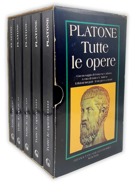Le Opere di Platone - collezione completa 5 volumi