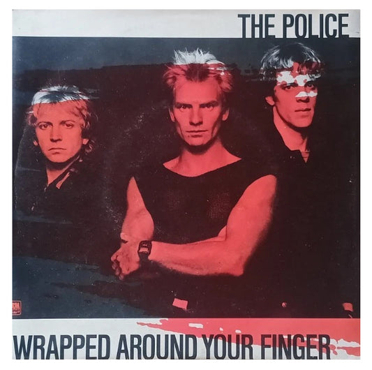 Disco vinile 45 giri: THE POLICE Wrapped around your finger