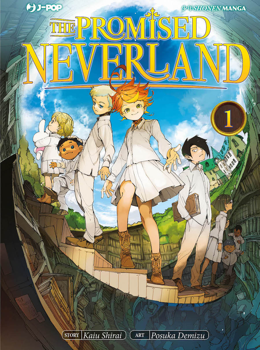 Manga THE PROMISED NEVERLAND vol. da 6 a 10