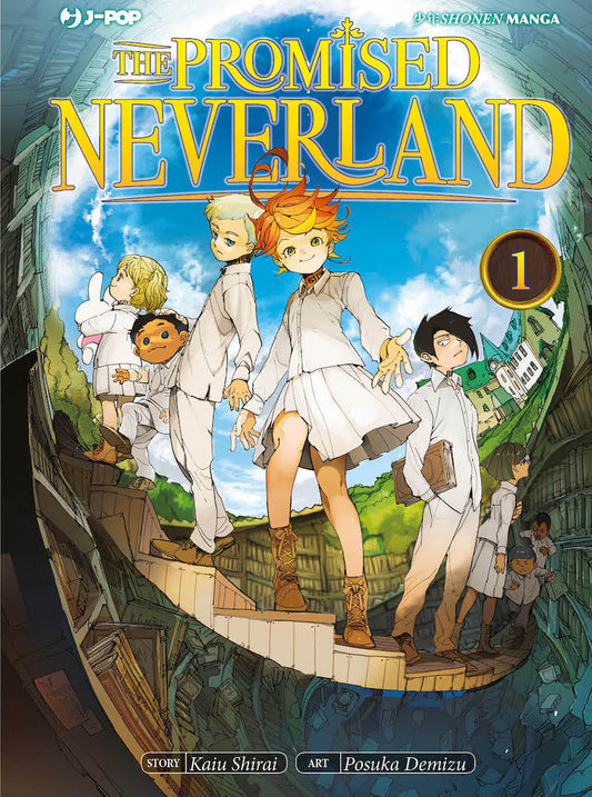 Manga THE PROMISED NEVERLAND vol. da 6 a 10