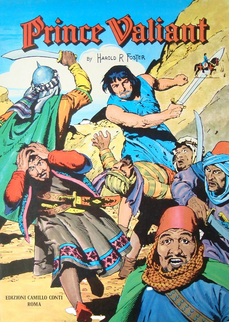 PRINCE VALIANT edizioni Camillo Conti anni 70 - vol. da 1 a