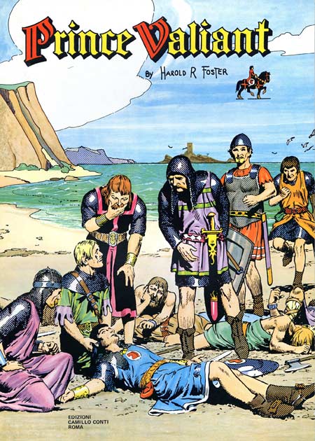 PRINCE VALIANT edizioni Camillo Conti anni 70 - vol. da 1 a