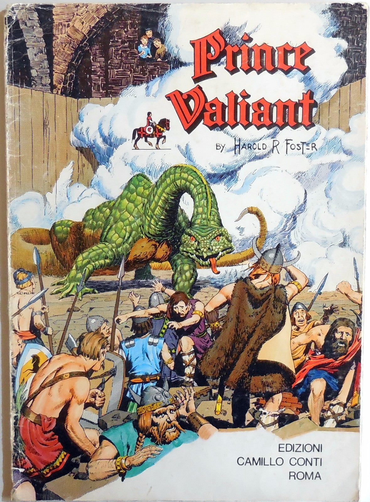 PRINCE VALIANT edizioni Camillo Conti anni 70 - vol. da 1 a