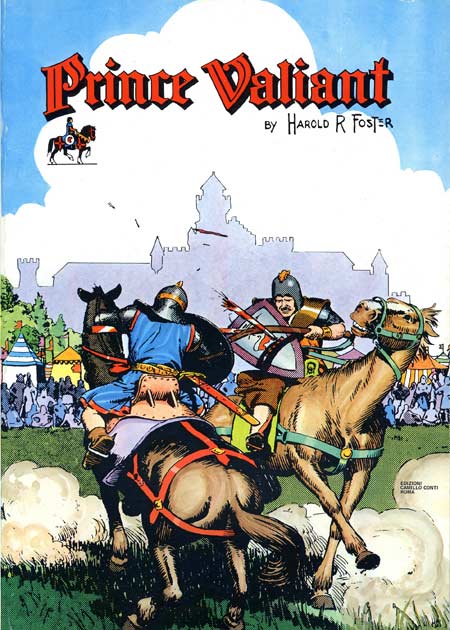 PRINCE VALIANT edizioni Camillo Conti anni 70 - vol. da 1 a