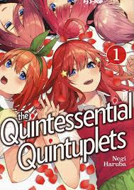 Manga: THE QUINTESSENTIAL QUINTUPLETS vol. 1 - Negi Haruba