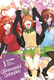 Manga: THE QUINTESSENTIAL QUINTUPLETS vol. 1 variant - Negi Haruba