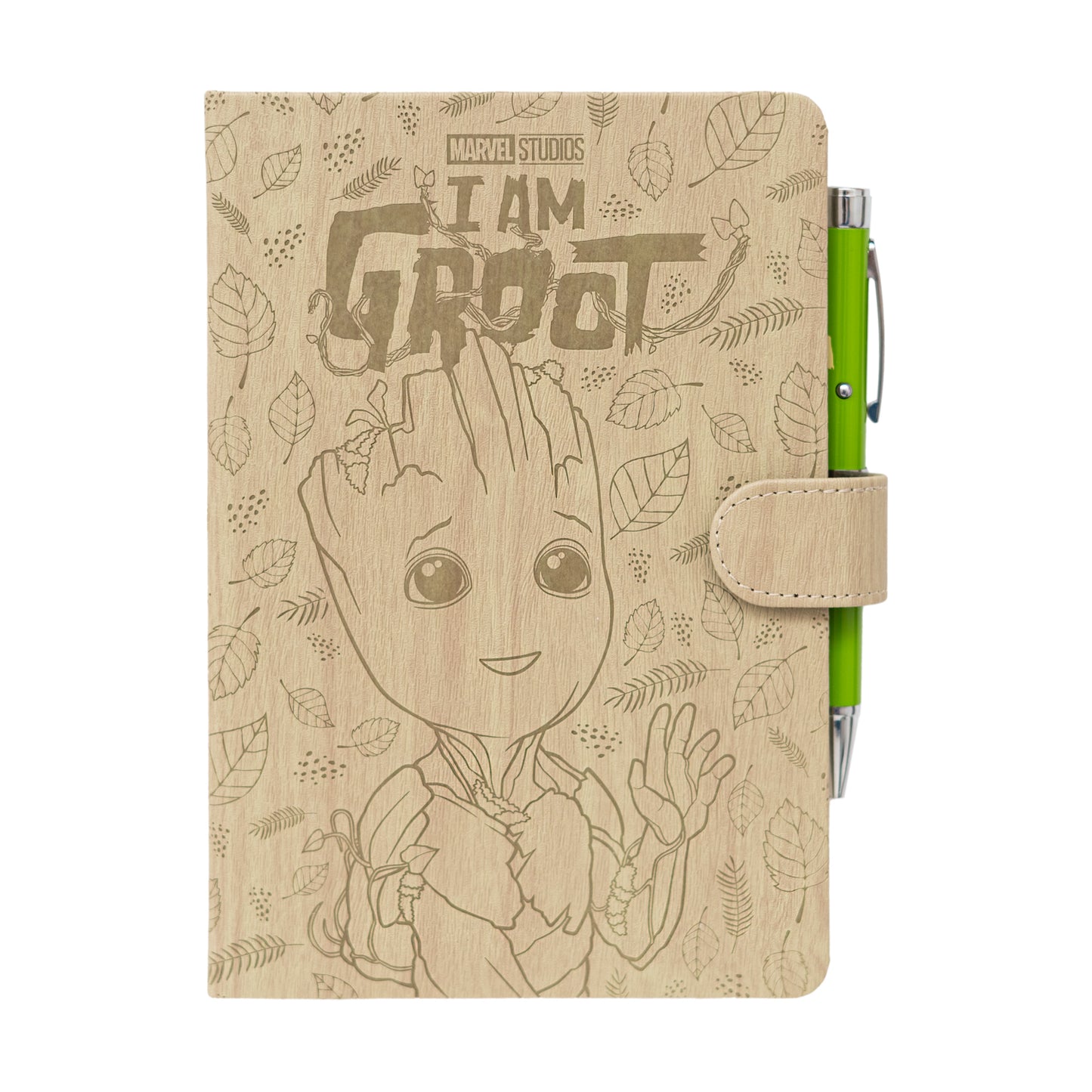 QUADERNO PREMIUM A5 CON PENNA PROIETTORE MARVEL GROOT