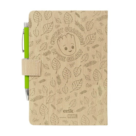 QUADERNO PREMIUM A5 CON PENNA PROIETTORE MARVEL GROOT